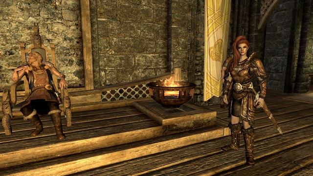 The Elder Scrolls V: Skyrim с модами - Прибытие в Вайтран 2