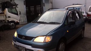 В разбор Toyota Corolla Spacio AE115 7A-FE 1997 г.в. (донор 986)