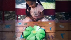 Живой мяч фрисби нло