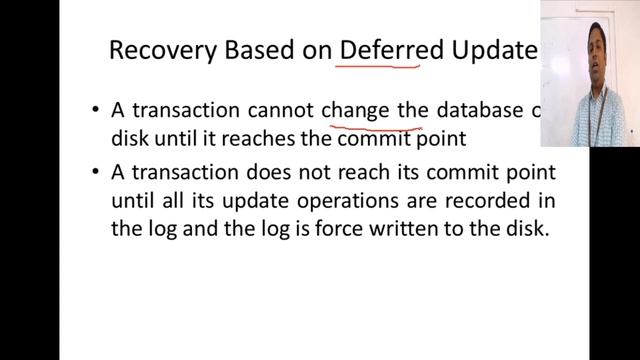 Database Management Systems #32 Recovery Techniques - Deferred update and Immediate Update