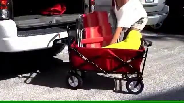 MAC Sports Collapsible Folding Outdoor Utility Wagon Review 2019 смотреть онлайн