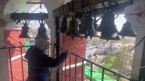Егор Чухлеб, колокольный звон в Саввино-Сторожевском монастыре, Звенигород 2023