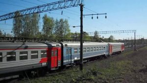 Электричка ЭД9М-0097 Киров-Котельнич