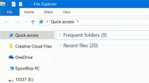 How to Remove Creative Cloud Files from the File Explorer Sidebar in Windows