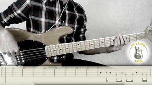 David Guetta - Dangerous (Bass cover with Tabs)