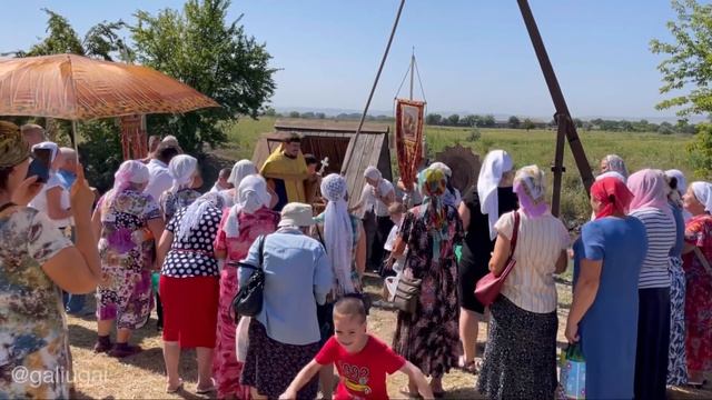 Обещанный престольный праздник Афанасия Афонского в станице Галюгаевской смотреть онлайн