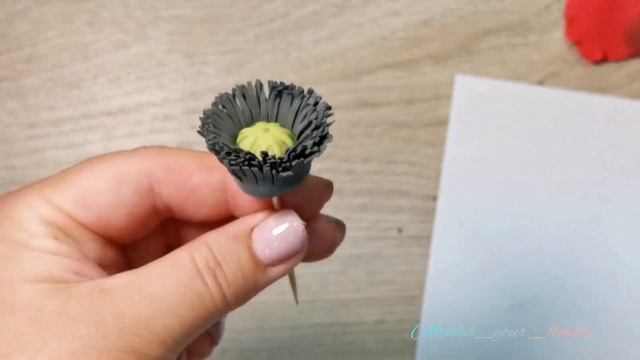 Ободок "Полевые цветы" Часть 1. Мак из фоамирана??? смотреть онлайн