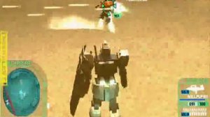 [PSP] Gundam Battle Universe Gameplay