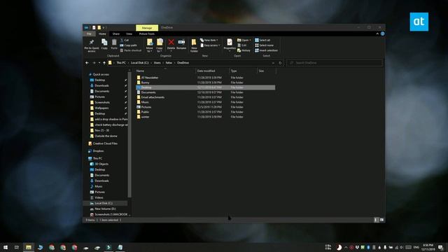 How to move the Desktop folder out of OneDrive on Windows 10 смотреть онлайн