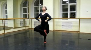 Основные движения русского танца. Комбинация веревочка