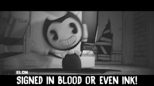 [SFM Bendy] Blood and Ink by NateWantstoBattle | BatiM Animated Original Song by Super Elon