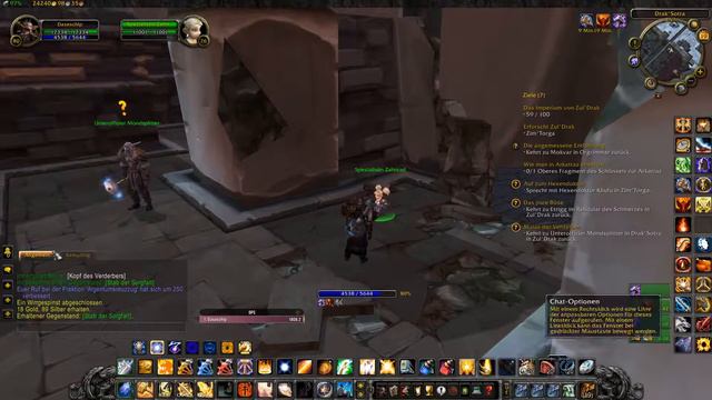 WoW Rising Gods 425 "Seuchensprüher im Netz" Let's Play Gameplay German Deutsch смотреть онлайн