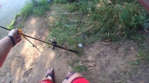 Рыбалка на донку в августе. Москва река, лещ.