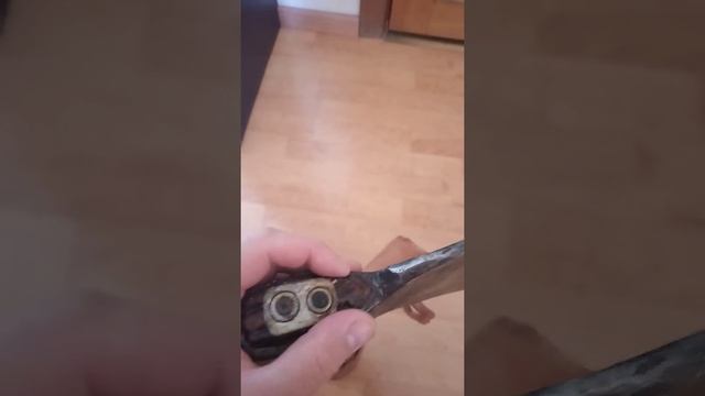 Посадка топора на топорище
