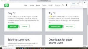 Урок 1. Получение файла он-лайн установки  фреймворка Qt  и среды разработки Qt Creator
