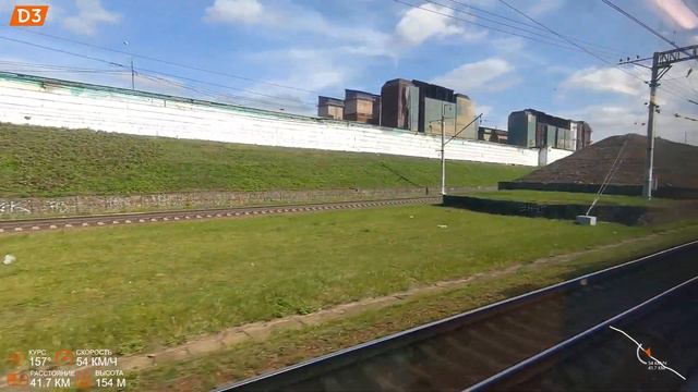 МЦД-3 Зеленоград-Ипподром лето 2023. смотреть онлайн