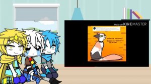 Реакция звёздных сансов на эррора и котэ  3 часть