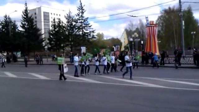Шествие детских и молодежных организаций 19 мая