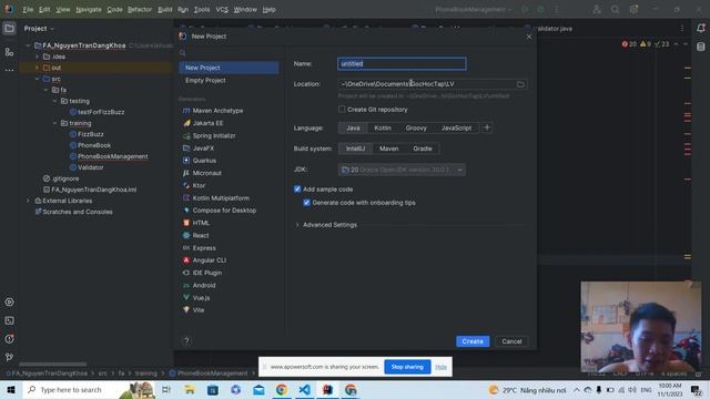 [Lập trình Java cơ bản đến nâng cao] - Bài 1.1: Cài đặt Intellijvà JDK | Chia sẻ lập trình смотреть онлайн