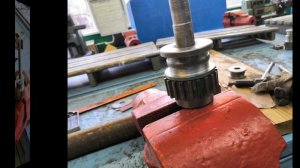 Прокатный станок для профильной трубы.