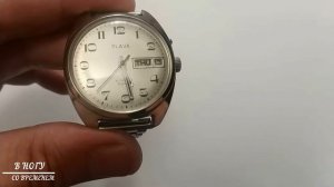 Часы СЛАВА 2427 из 90-х годов. Один из первых моих экземпляров.