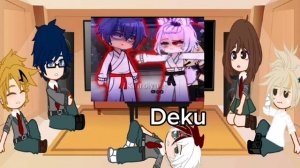 |Class 1A react to Deku as random gacha tiktok|{part 2}|cringe