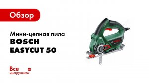 Обзор: Лобзик Bosch EasyCut 50