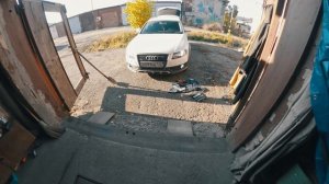 Замена ПТФ Audi a4 b8 на Sal-Man (гаражные посиделки. обзор. свое мнение)
