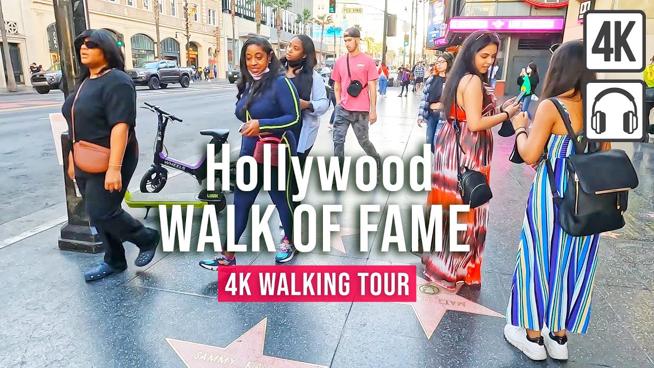 Голливудский бульвар в Лос-Анджелесе - Hollywood Boulevard Walking Tour (Los Angeles)