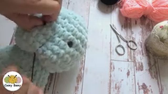 Мастер-класс по вязанию Большого зайца часть 2. Игрушка амигуруми.