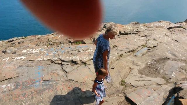 Мыс Плака .Вид с горы на Карасан . смотреть онлайн