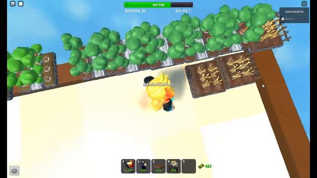 Челлендж много миниганнеров и 1 крук босс в Tower Defence Simulator