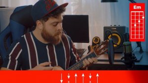 Ундервуд - Гагарин, я вас любила | Разбор на укулеле