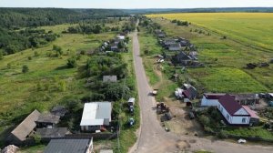 [4K] Село Шелемис, Кузнецкий район (20.08.2022)