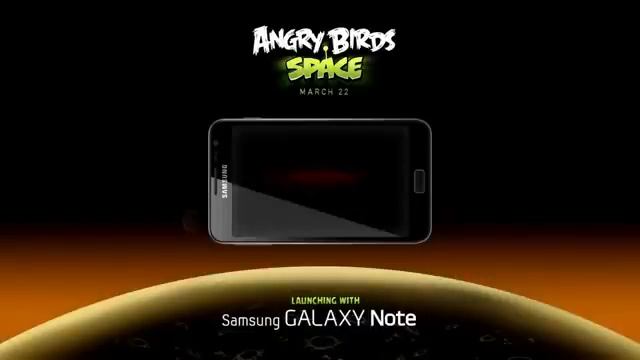 Angry Birds Space - on Samsung's Galaxy смотреть онлайн
