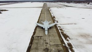 Летно-тактические учения эскадрильи самолетов Ту-22М3