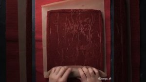 Рулет "Красный бархат"