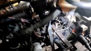 Работа ГУРА на самодельном квадроцикле