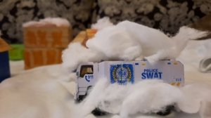 Погоня по снегу. Лего. Игры для мальчиков. Машина.