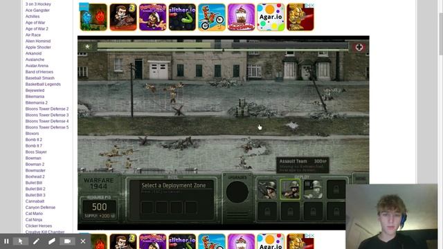 Warfare 1944 - Unblocked Games Series смотреть онлайн