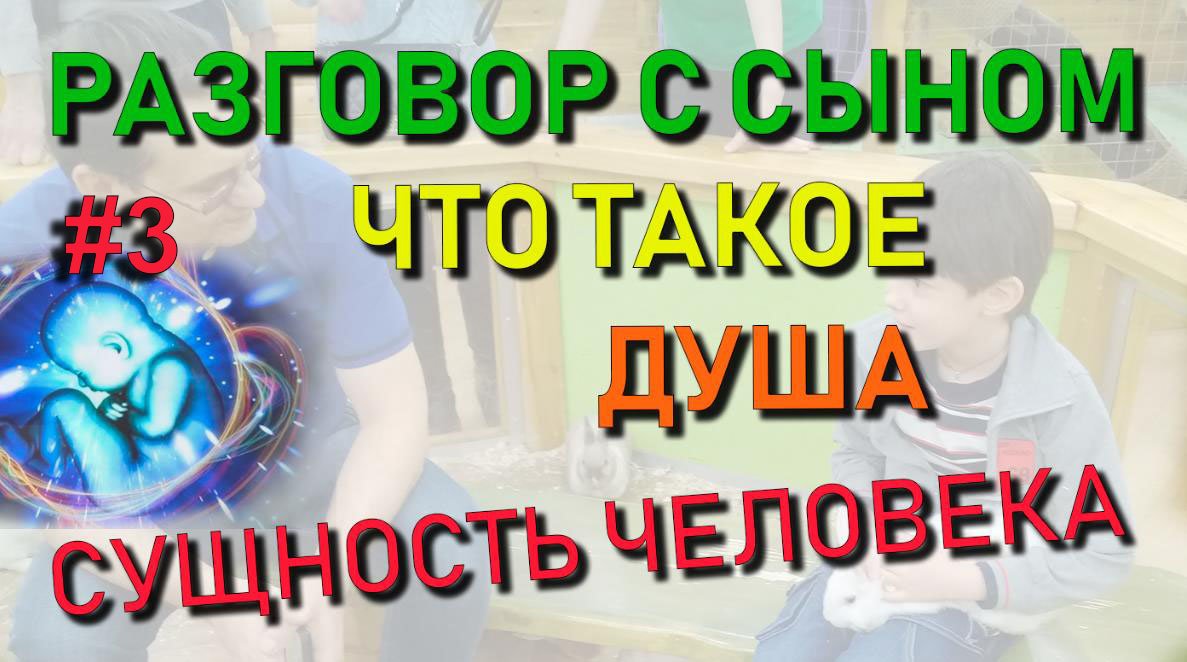 ✅ Разговор с сыном #3: Что такое душа. Сколько раз живет человек. Поступки и последствия