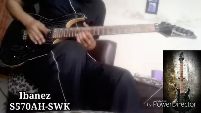 The Godfather Guitar Cover Ibanez S570AH Made in Indonesia смотреть онлайн