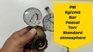 Pressure Regulator Working Principle | PSI, BAR, kg/cm² क्या होता है | एक bar में कितना psi