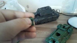 Танк т 34 85 из пластилина