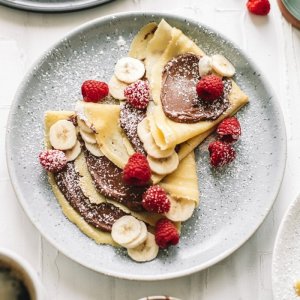 БАНАНОВЫЕ БЛИНЧИКИ