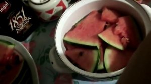Сухой посол арбуза