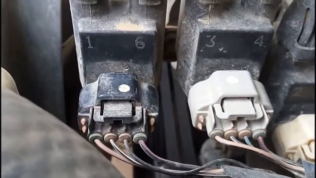 Toyota Land Cruiser GXR 2000 Ignition Coil Sequence | Spark Plug Wires Sequence смотреть онлайн