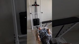 Занимаемся дома! Упражнения на кинезио-тренажере. Алевтина, 75 лет.