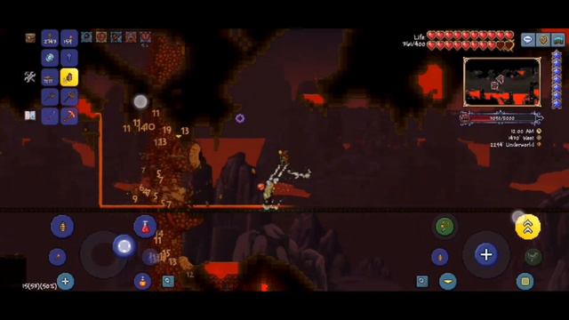 Terraria - Wall of the Meat that somehow contains powers to make the world harder смотреть онлайн