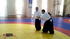 Такемусу Айкидо. Отличие ки-но-нагаре от джи ваза. Олег Якимов, 6 дан. 2016 г.